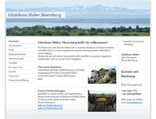 Tablet Screenshot of gaestehaus-huber-meersburg.de